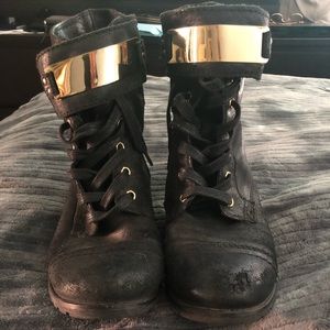 EUC Steve Madden Lawson Combat Boots